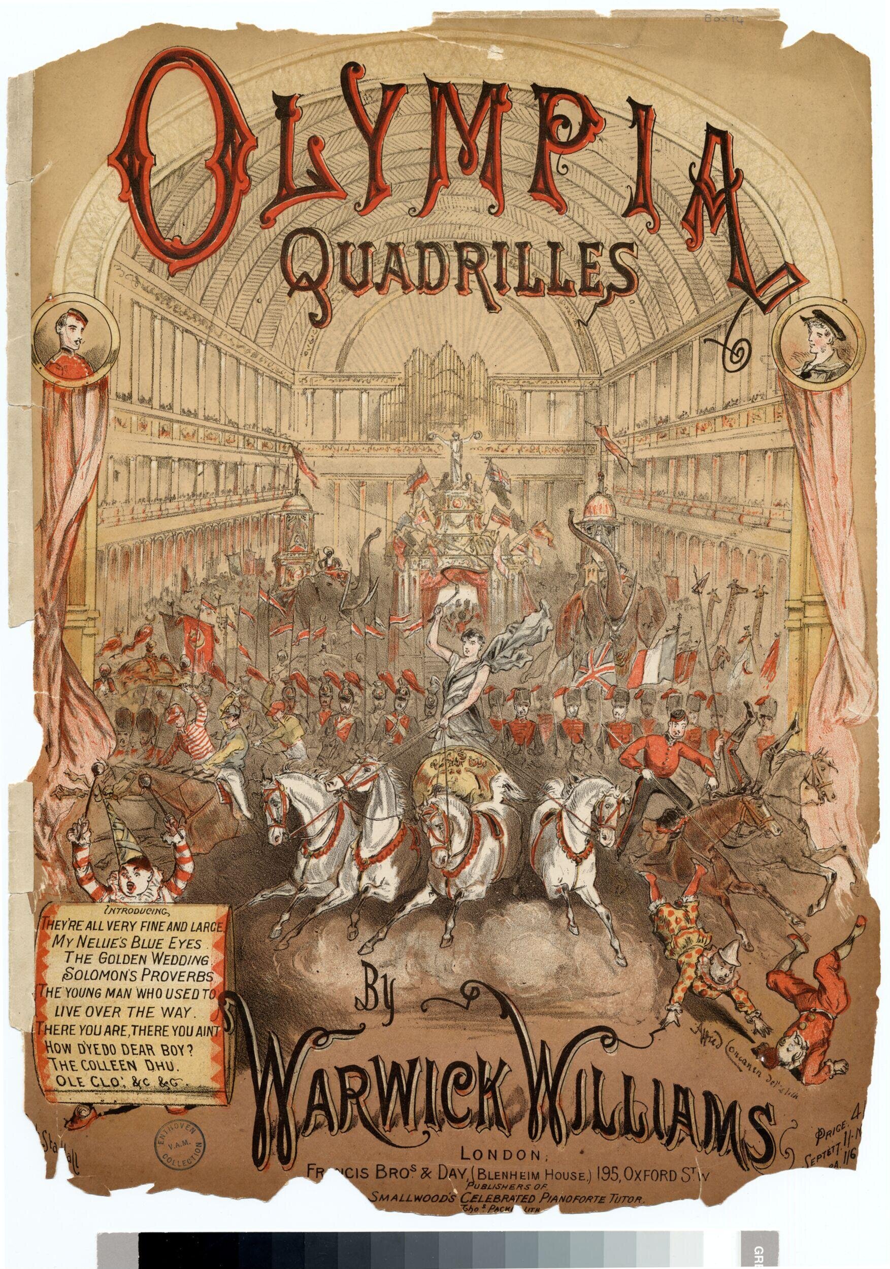Olympia Quadrilles by Alfred Concanen