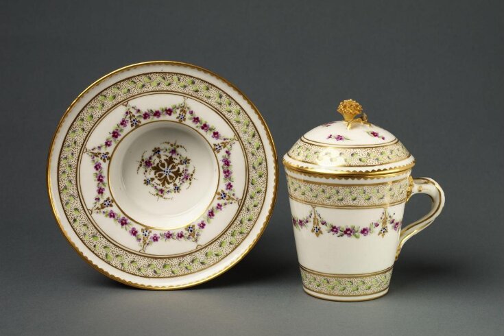 Covered Cup and Saucer top image