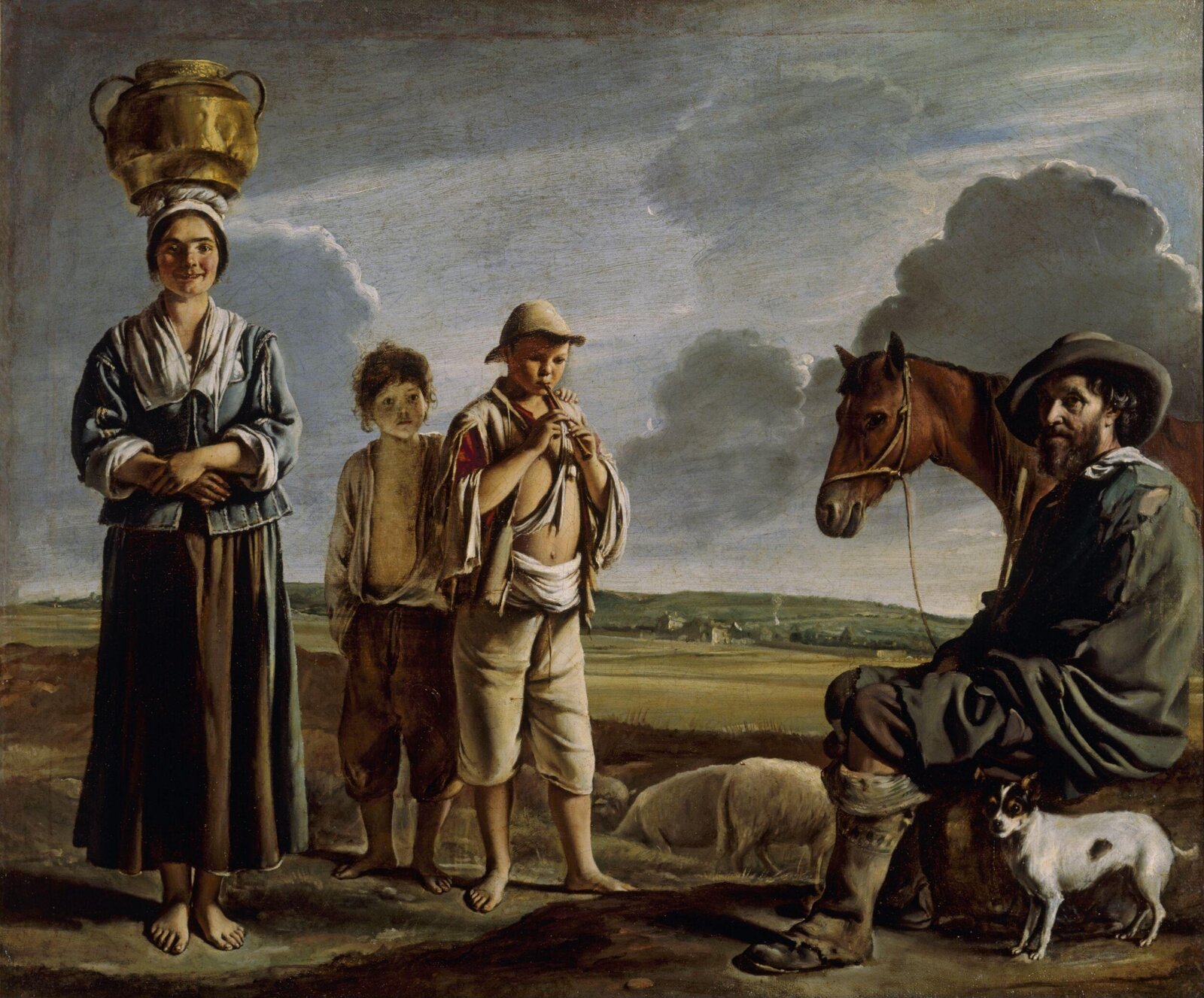 The Resting Horseman, Louis Le Nain, 1640s