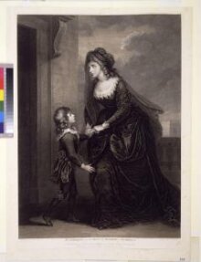 Mrs. Siddons and her Son, in the Tragedy of Isabella thumbnail 1