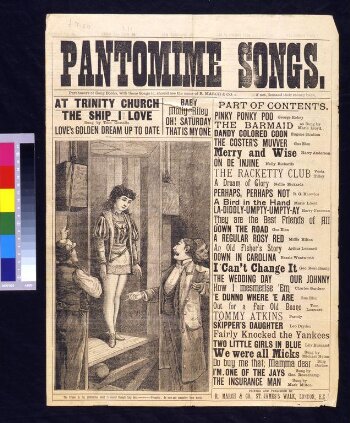 Pantomime Songs