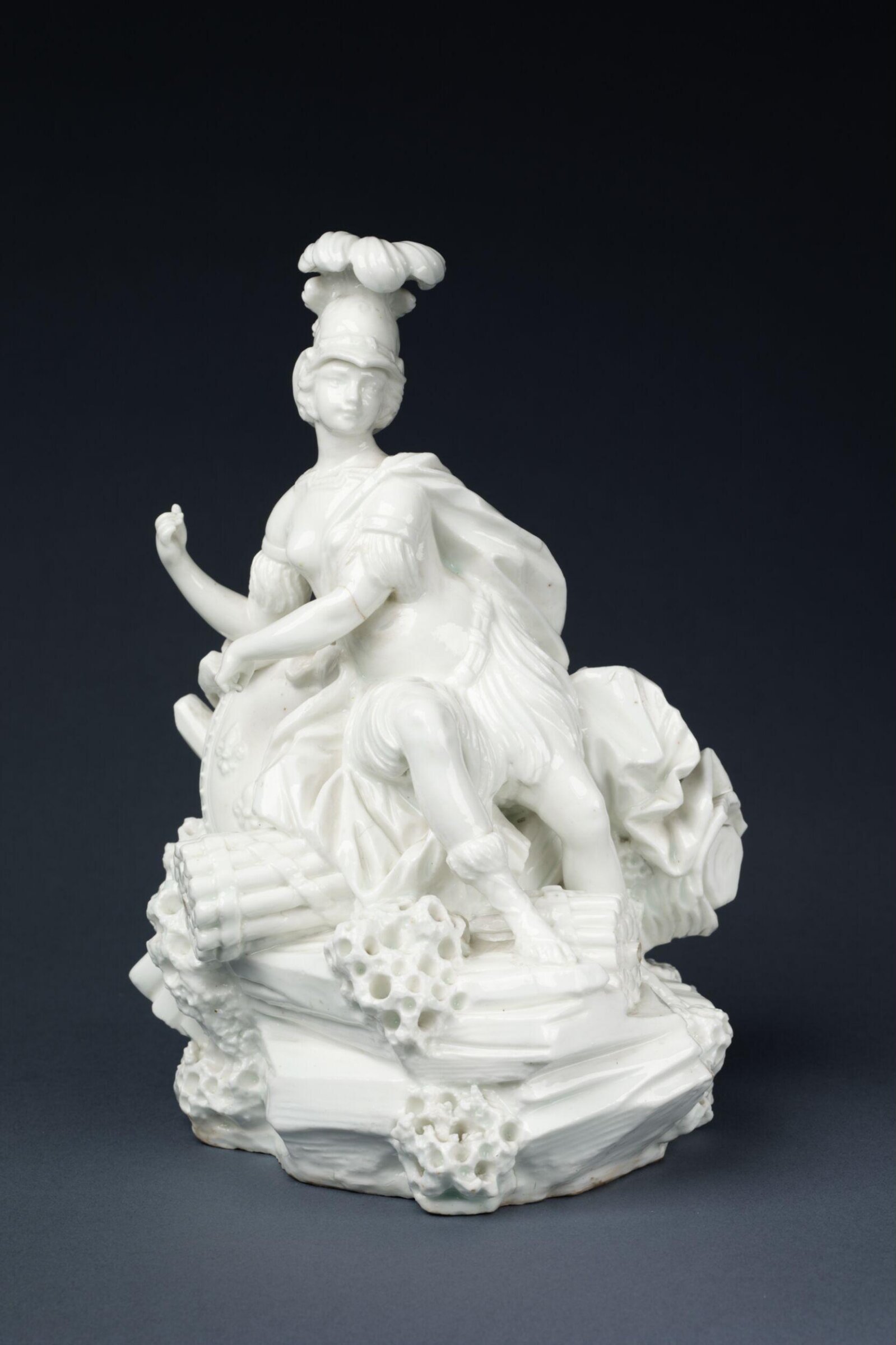 La France as War, Vincennes porcelain factory, ca. 1750-1752
