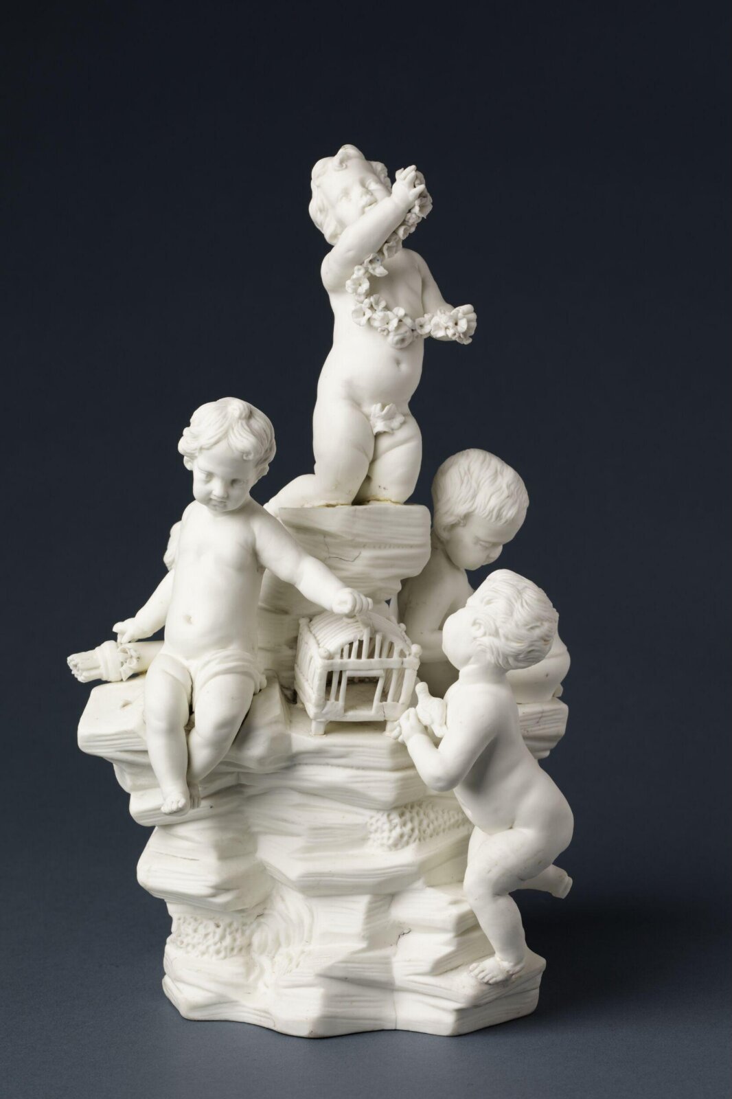 Five Putti, Mennecy porcelain factory, 1767-1771