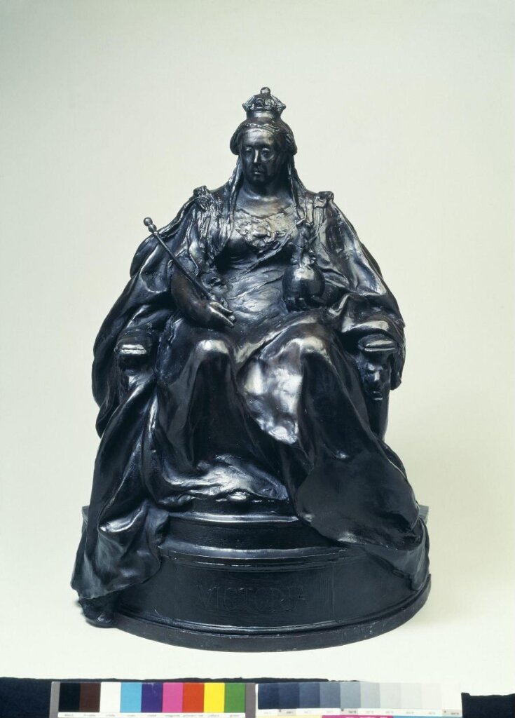 Queen Victoria, from a model for the Victoria Memorial top image