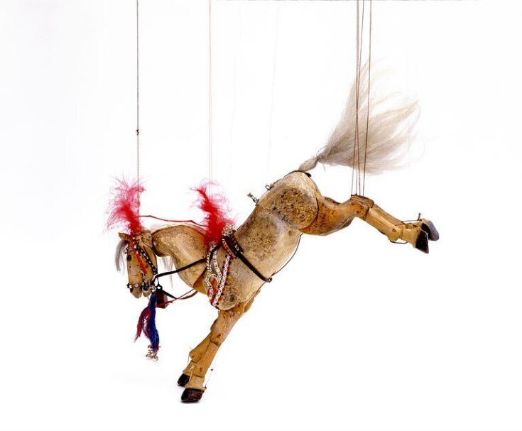 Marionette of a circus horse top image