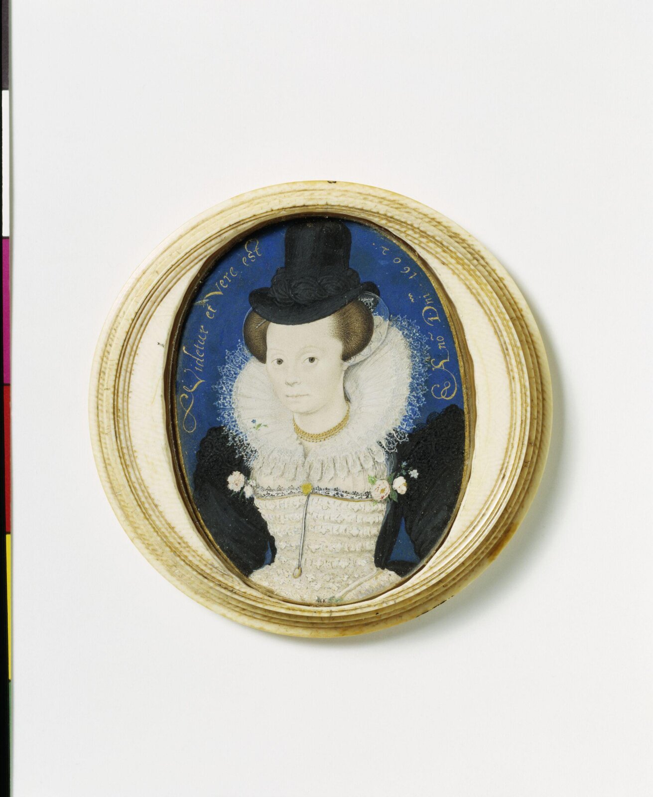 An Unknown Woman, Nicholas Hilliard, 1602