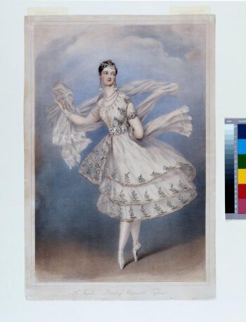 La Bayadère - Portrait of Mademoiselle Taglioni.