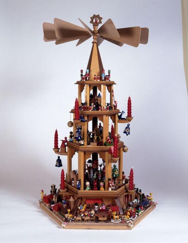 Christmas Pyramid Unknown V&A Explore The Collections