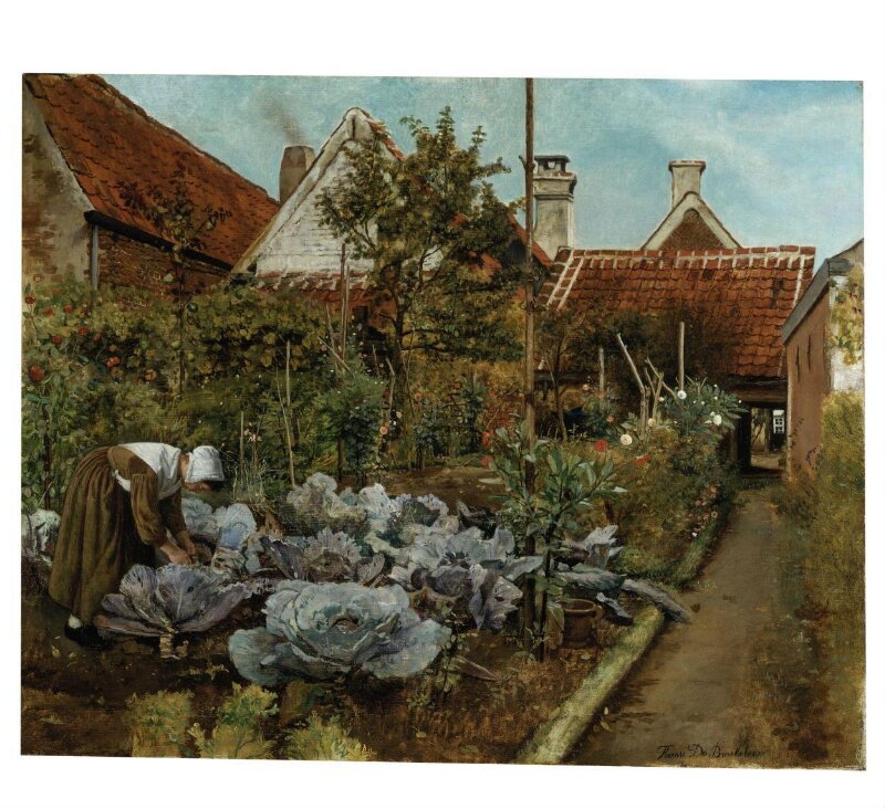 A Flemish Kitchen Garden: La Coupeuse de Choux