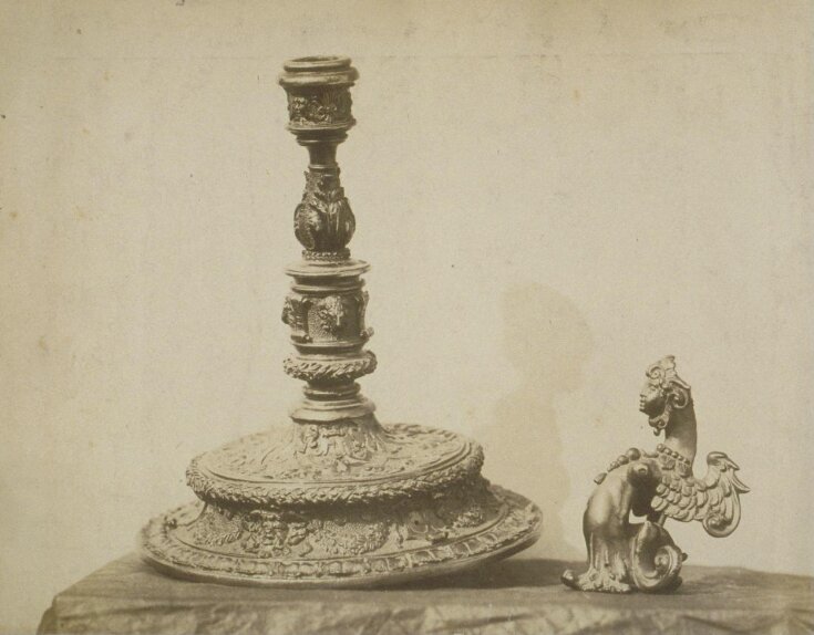 Candlestick | Grandi, Gian Girolamo | V&A Explore The Collections