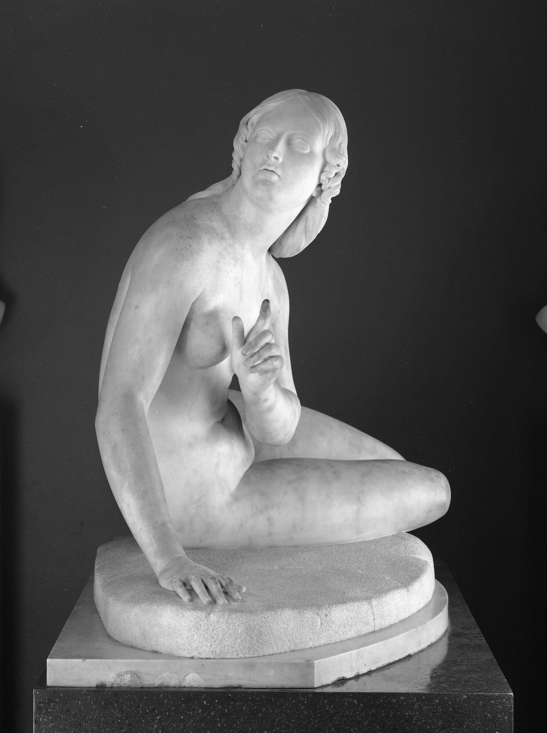 Eve listening to the voice, Edward Hodges Baily, 1842