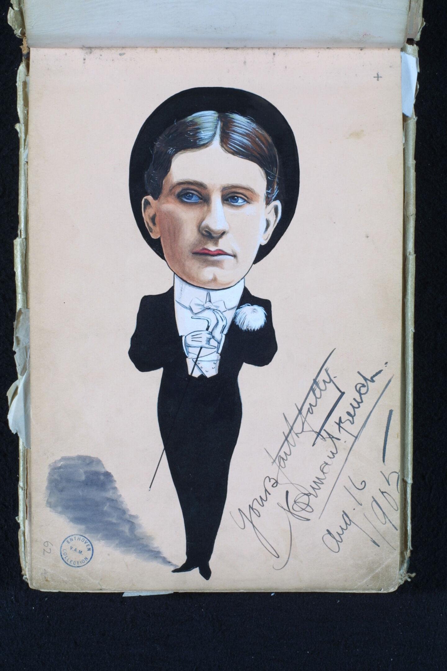 Caricature by Cooke, George