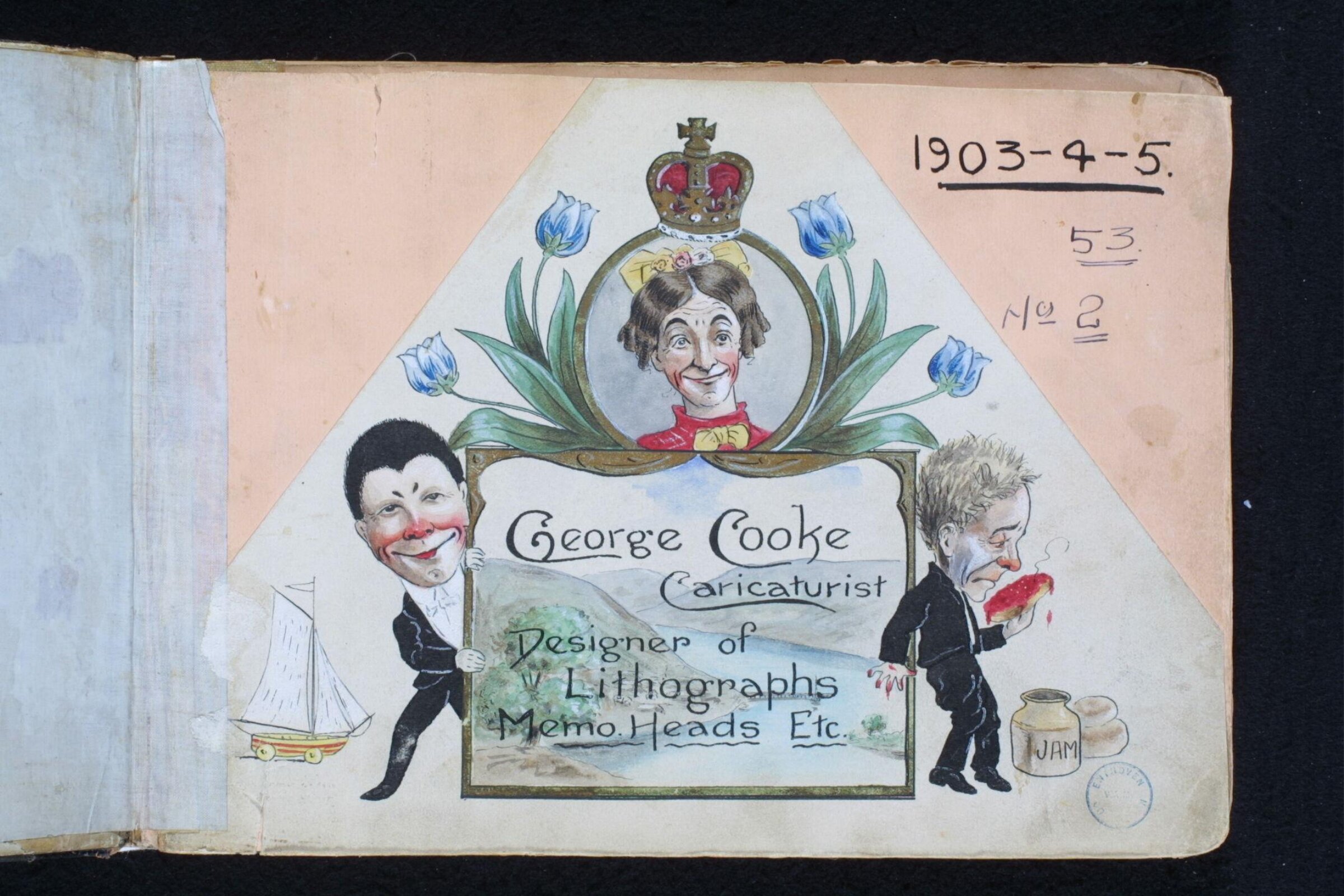 Drawing, George Cooke, ca. 1905