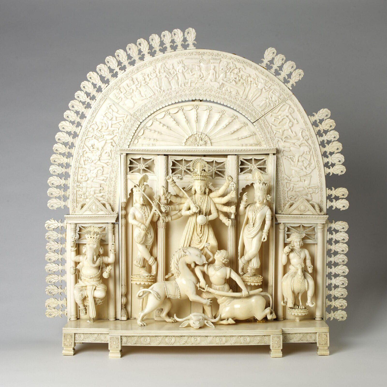 Shrine to the goddess Durga, mid 19th century