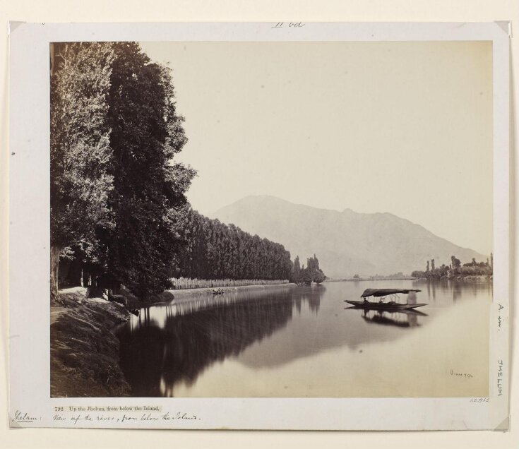 View of the river Jhelum, Kashmir top image