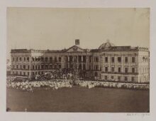 Ceremony witnessing the handing of the British Crown from the East India Company to Queen Victoria thumbnail 1