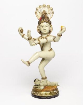 Shiva Nataraja dancing on the body of the demon Apasmara, 20th century