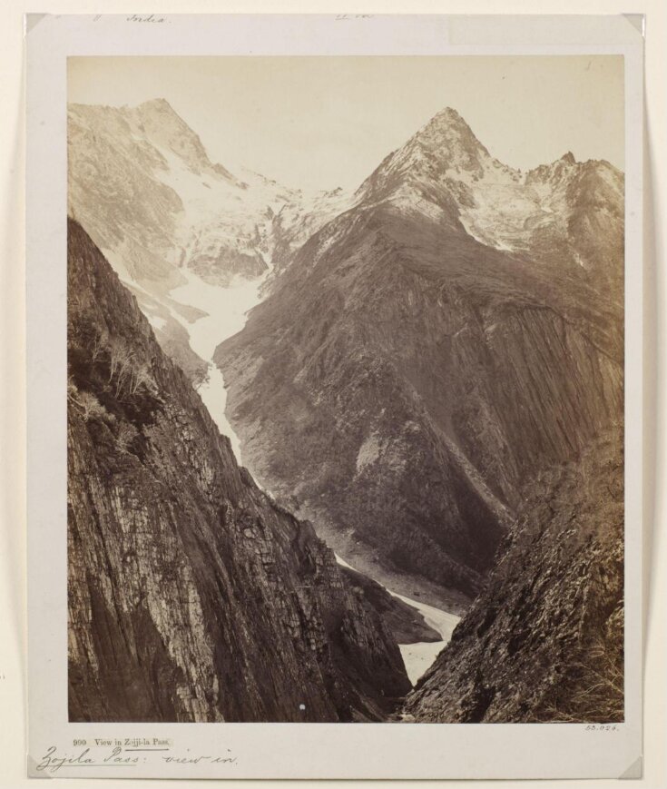 View of the Zojji-La-Pass top image