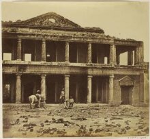 Interior of the Sikandra Bagh, Lucknow after the Indian Mutiny of 1857 thumbnail 1
