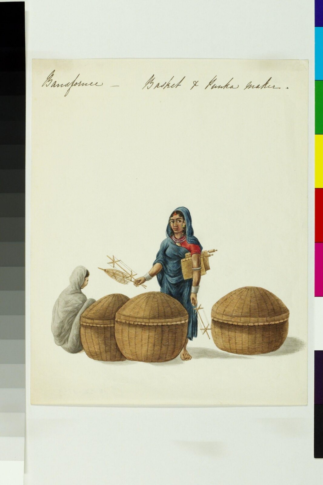 Basket and <i>punka</i> maker, ca. 1826