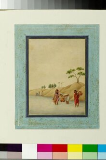 A woman drawing water from a well | Bani Lal | V&A Explore The Collections