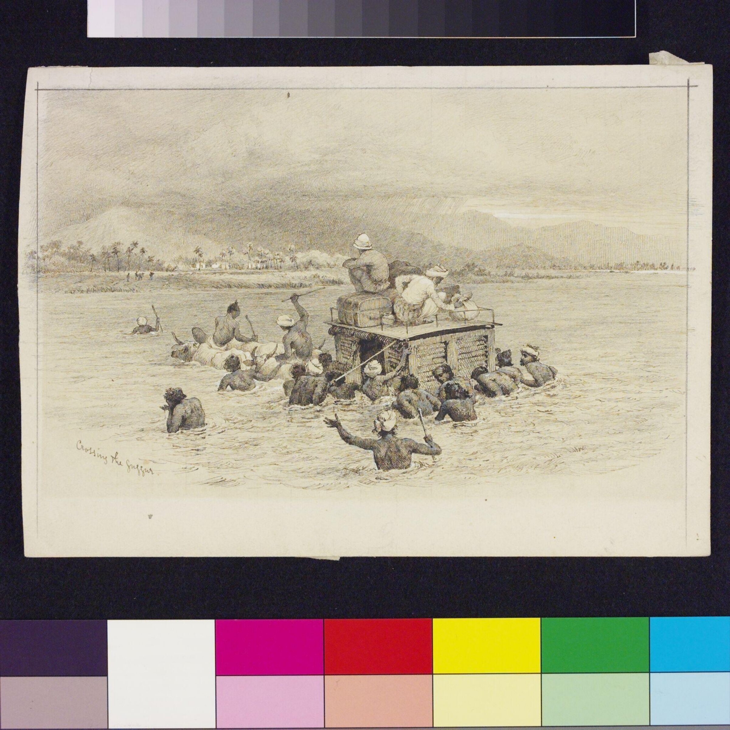 Drawing, Frederick William Alexander De Fabeck, late 19th century