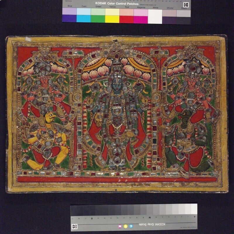 Vishnu, Garuda and Hanuman
