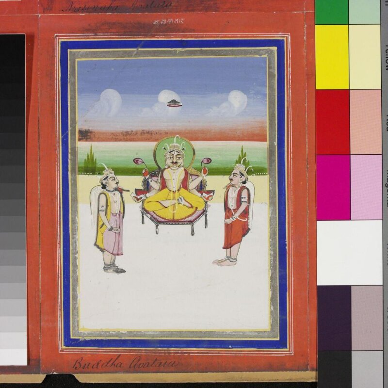 Vishnu as Buddha Avatar