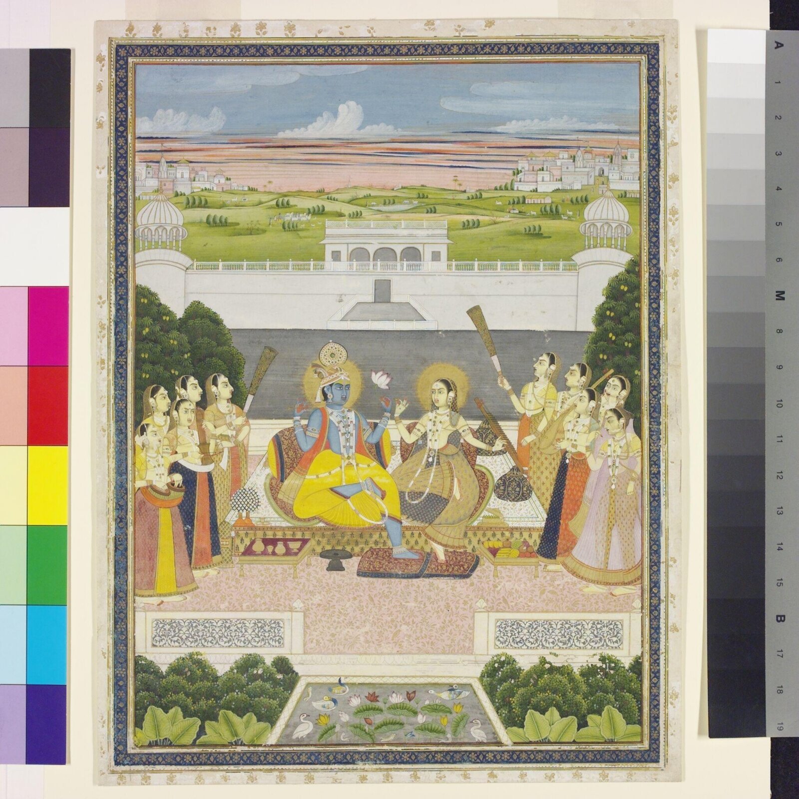 Radha and Krishna, Early 19th century