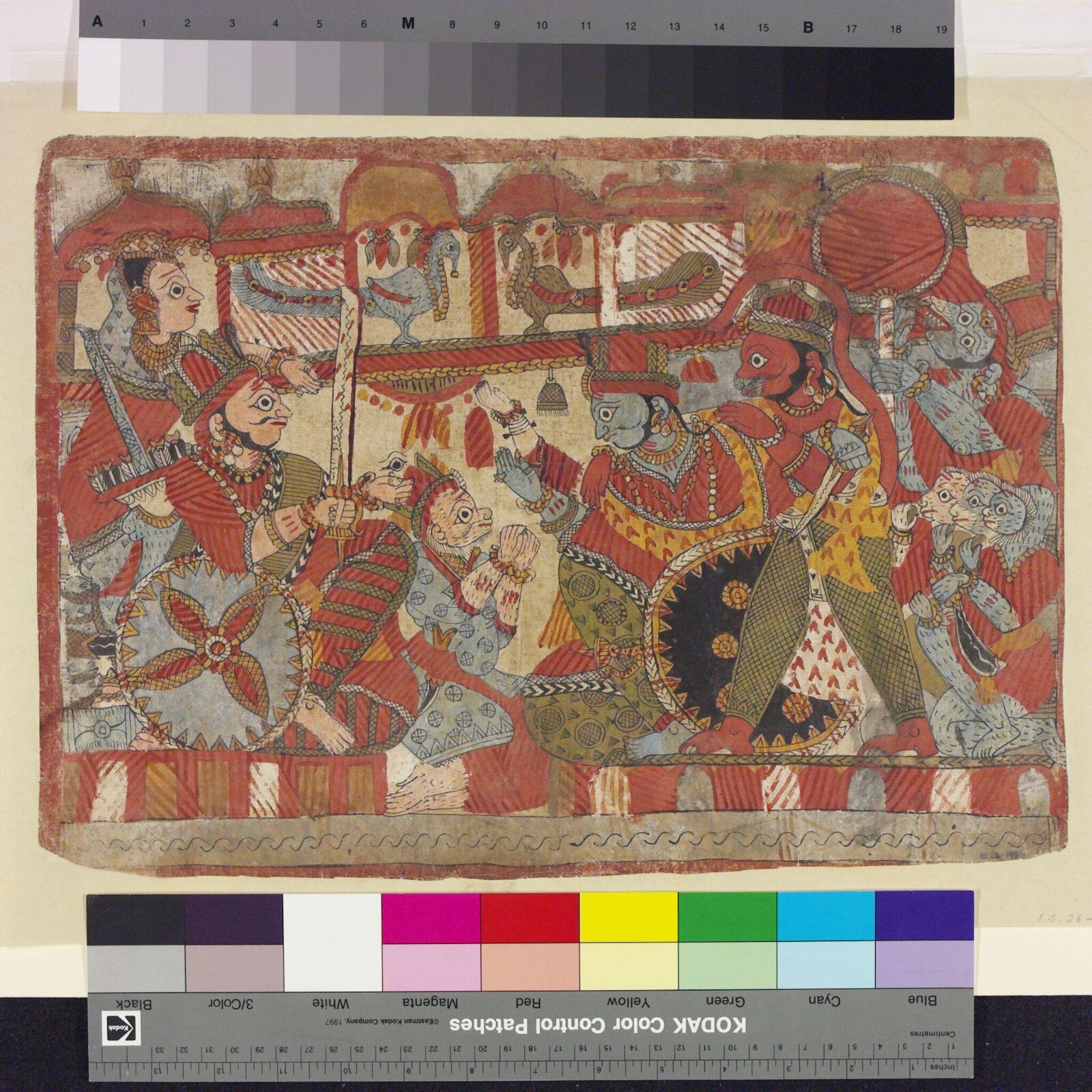 Rama and Hanuman, 19th century