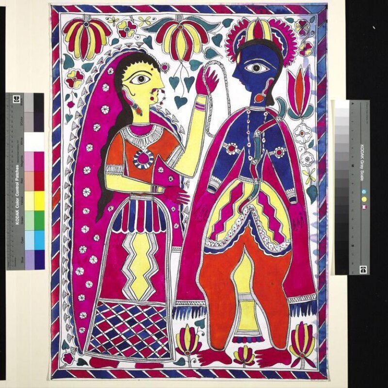 Radha and Krishna 