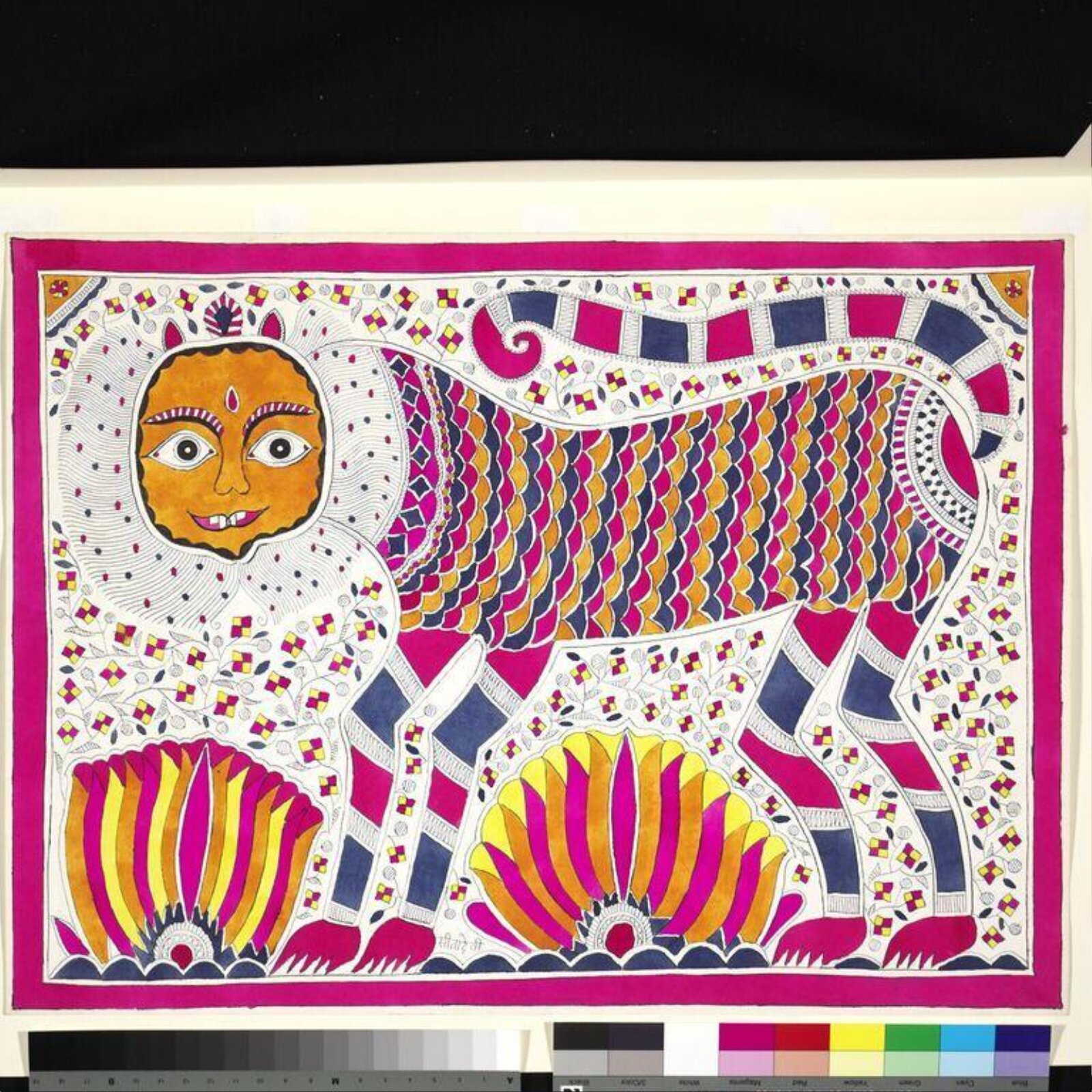 Painting, Sita Devi, ca. 1973