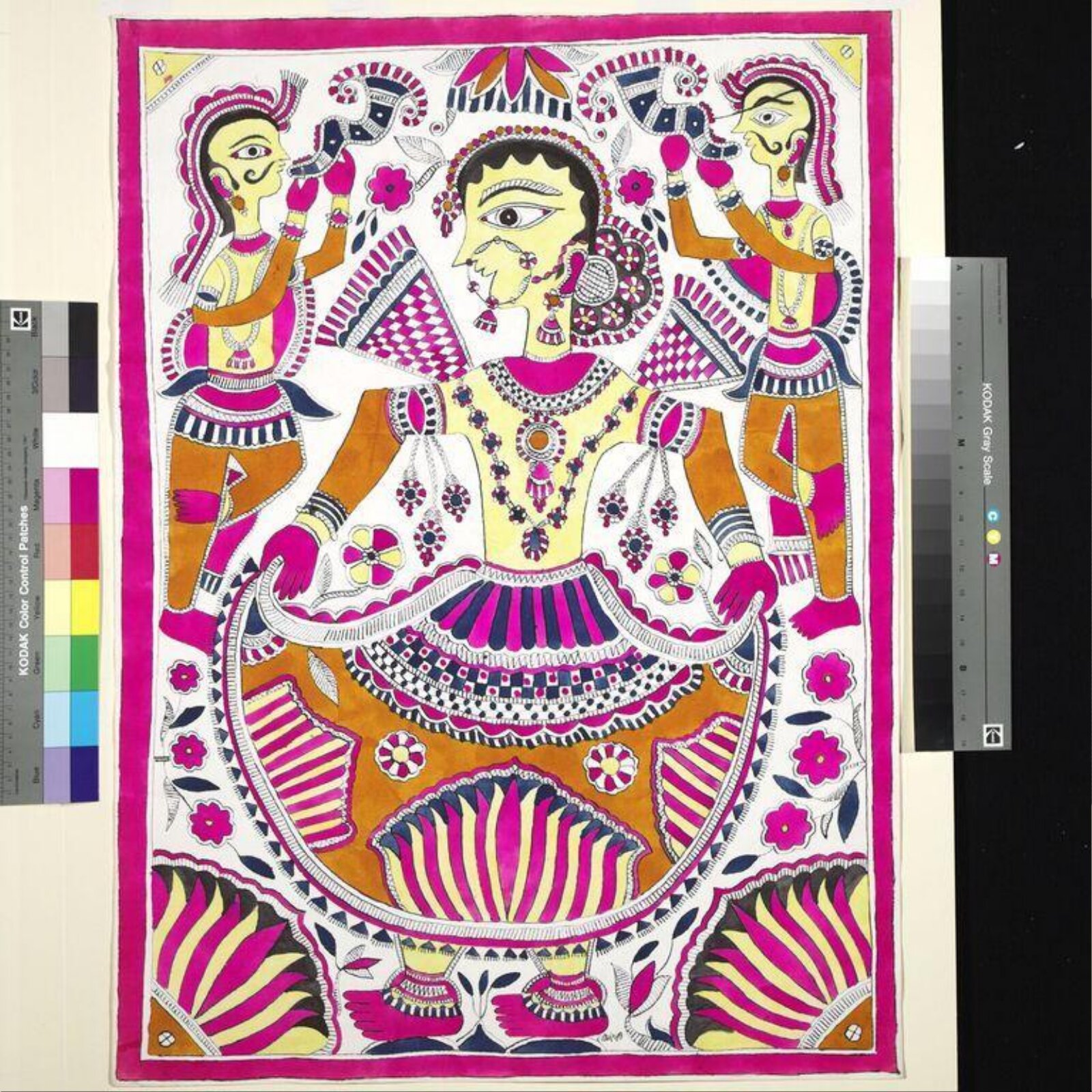 Painting, Sita Devi, ca. 1973