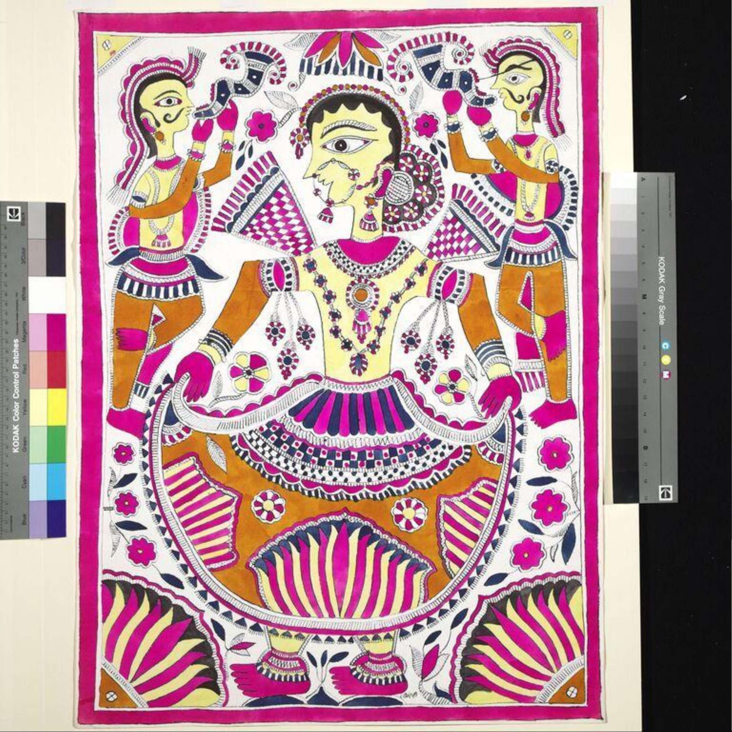 Painting, Sita Devi, ca. 1973