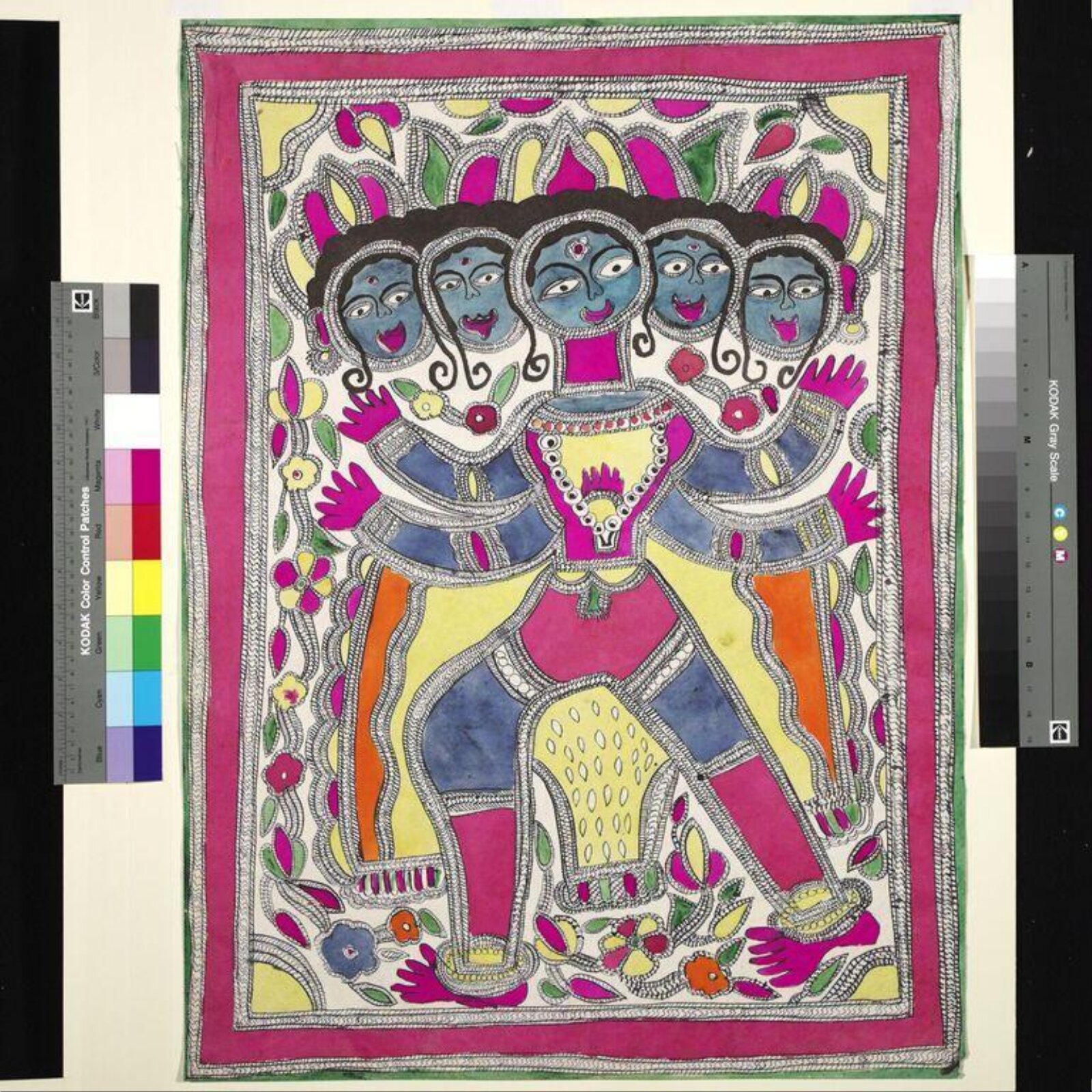 Painting, Dharmala Devi, 4th March 1974