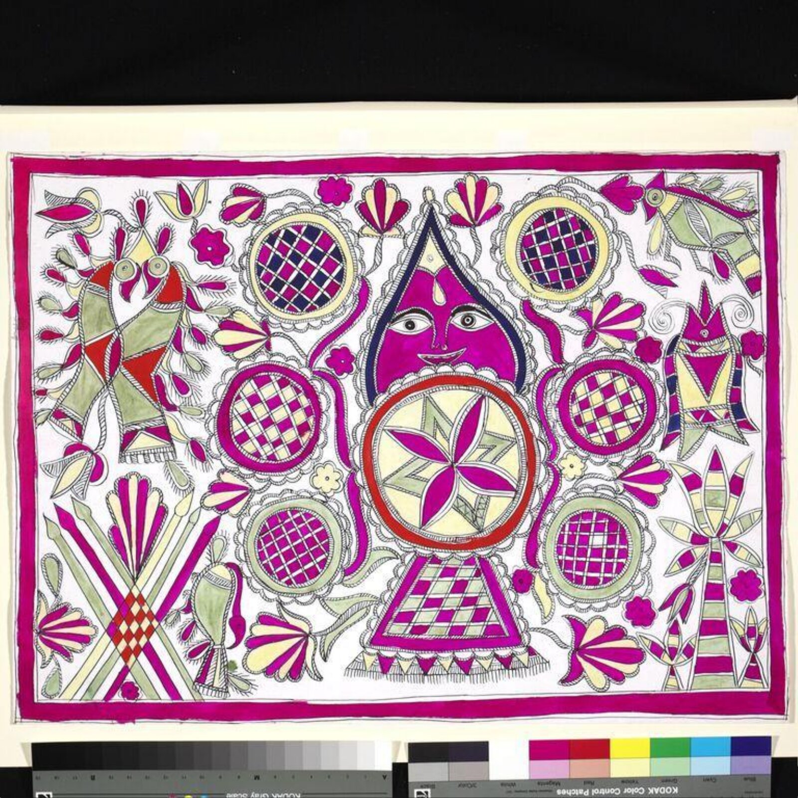 Painting, Ukha Devi, 13 August 1973