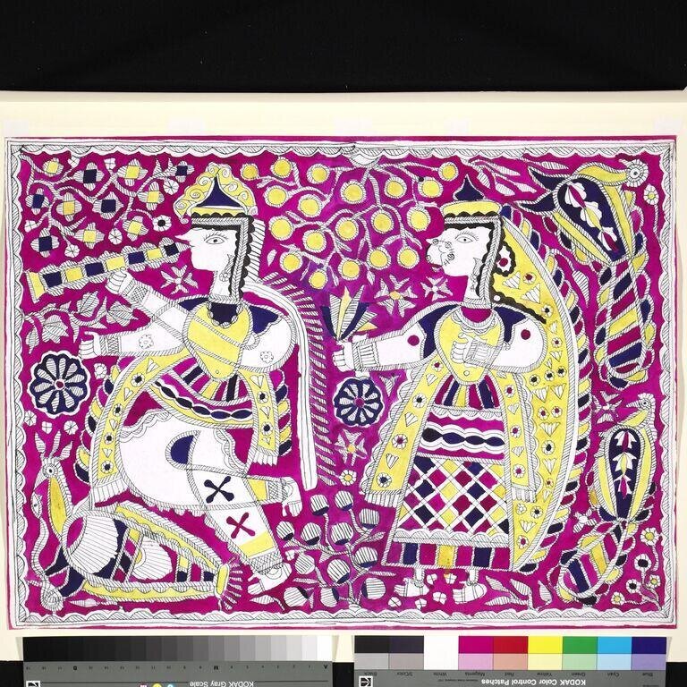 Krishna and Radha by Devi, Jagdami