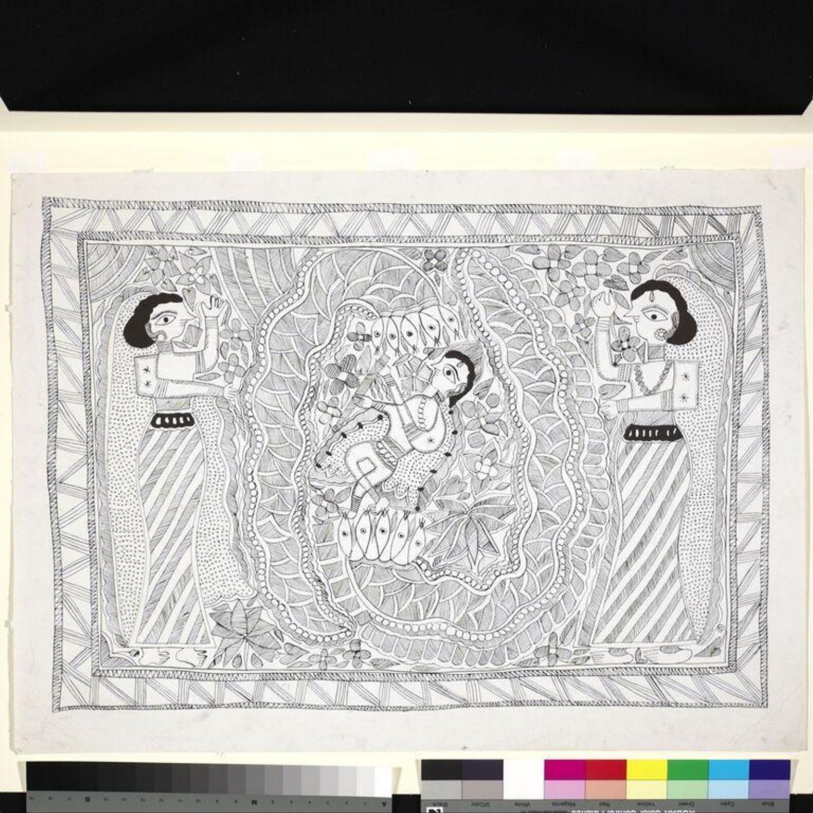 Krishna on Kaliya, early 1970s