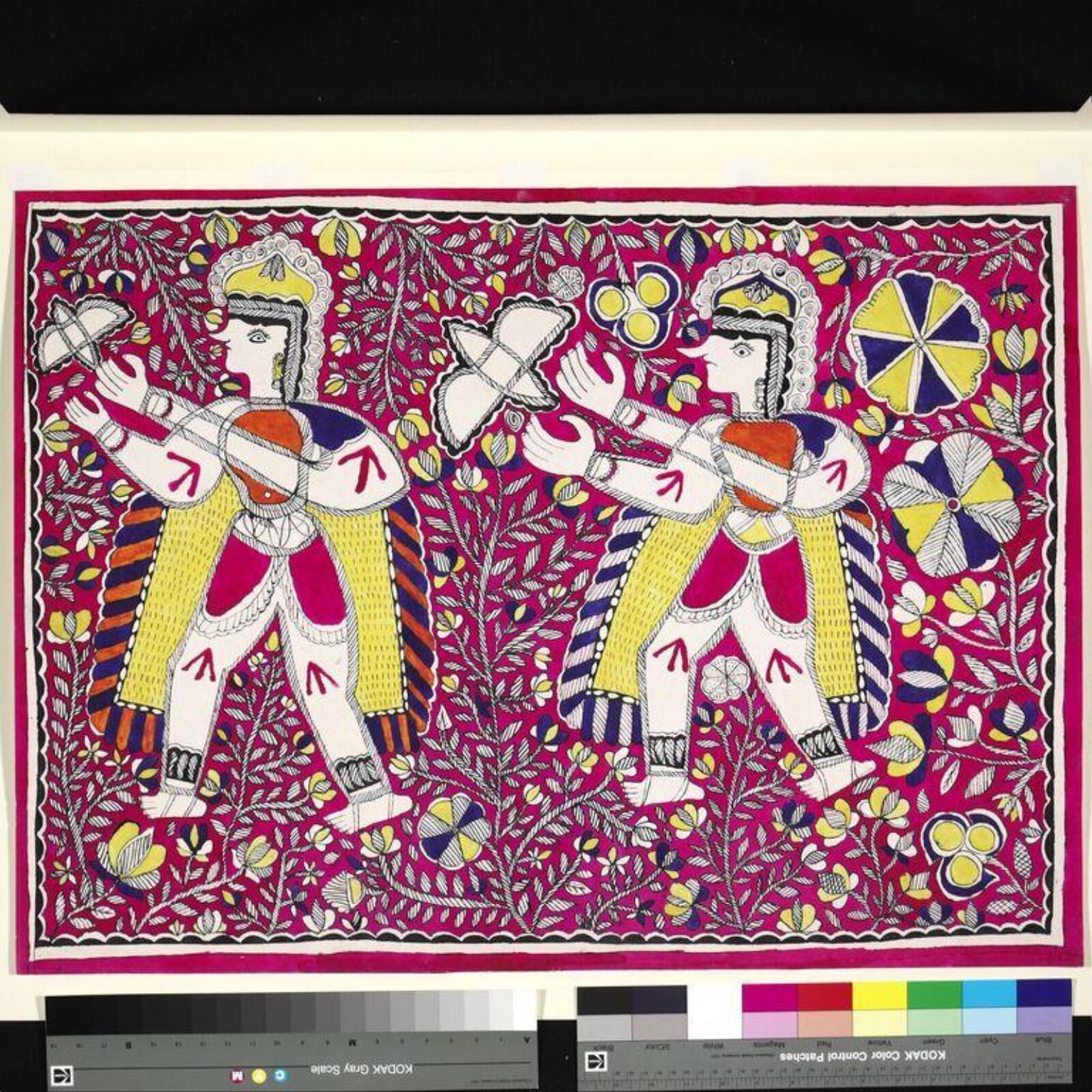 Painting, Suyama Kumari, 18th February 1974
