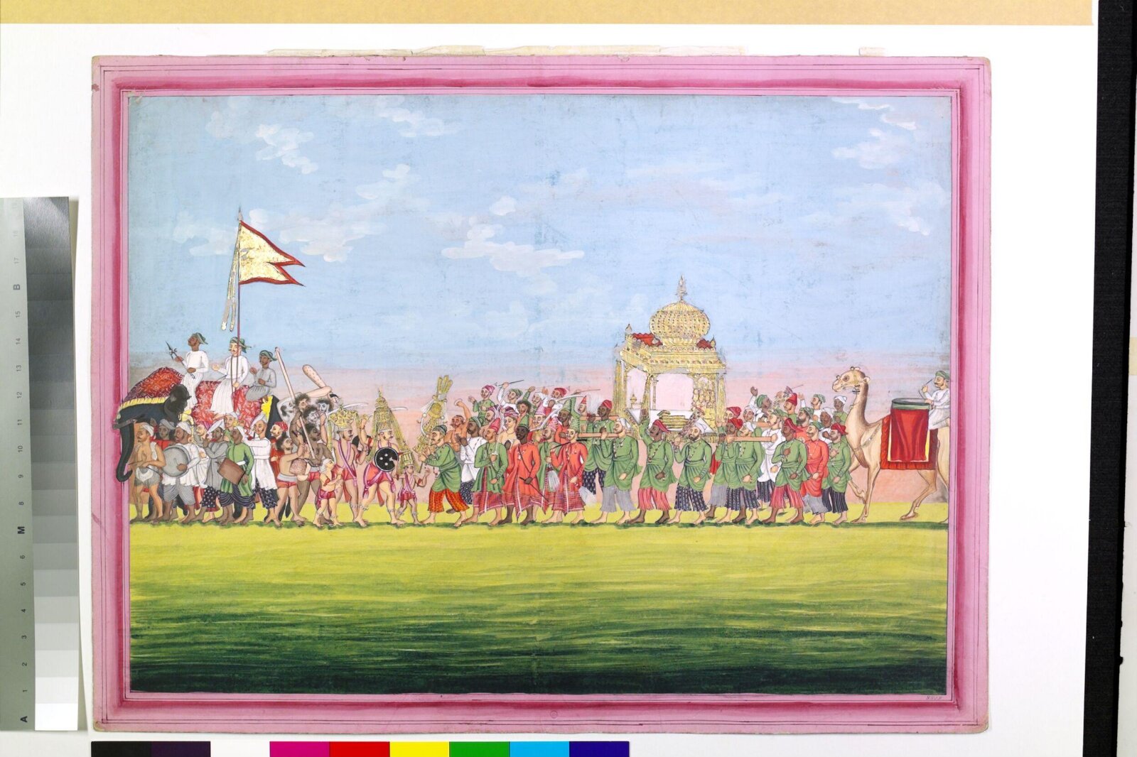 Muslim festival scene, ca. 1800