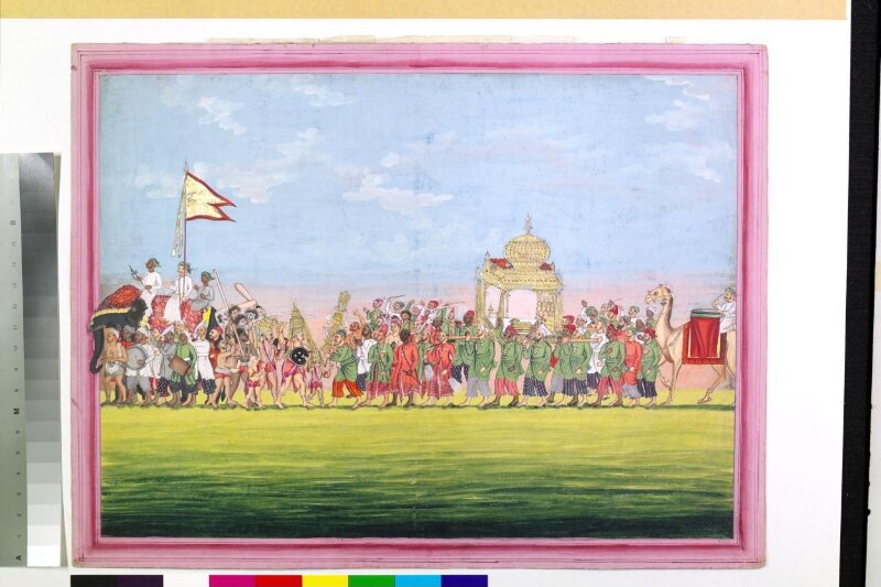 Muslim festival scene
