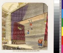 Feat of Mr. Sands the "Air-Walker", at Drury Lane Theatre, 1853 thumbnail 1