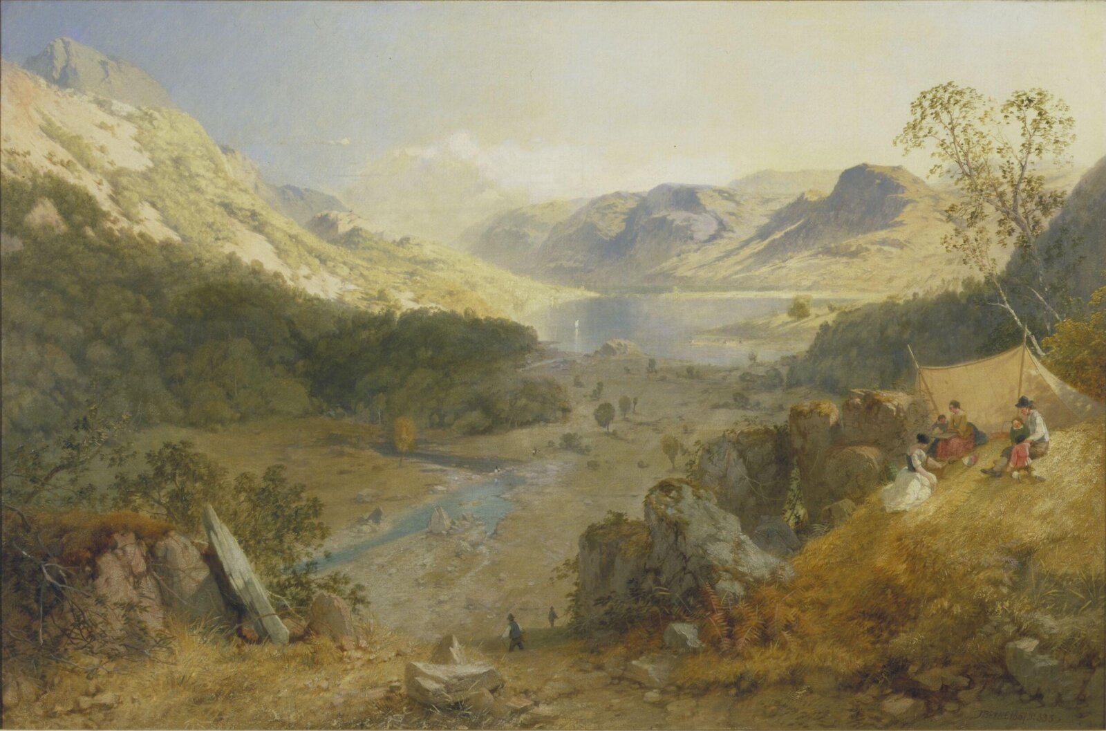 Thirlmere, Cumberland, James Baker Pyne, 1867