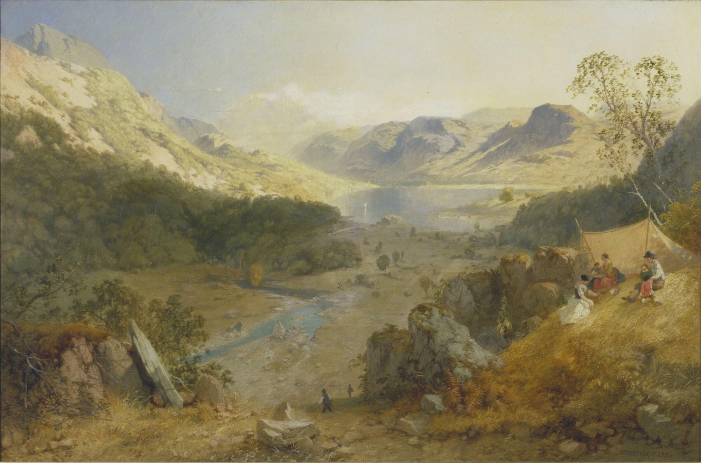 Thirlmere, Cumberland, James Baker Pyne, 1867