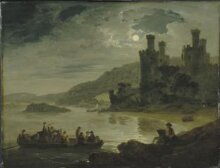 Conway Castle: Moonlight Effect thumbnail 1