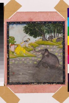 Vishnu and Gajendra  thumbnail 1