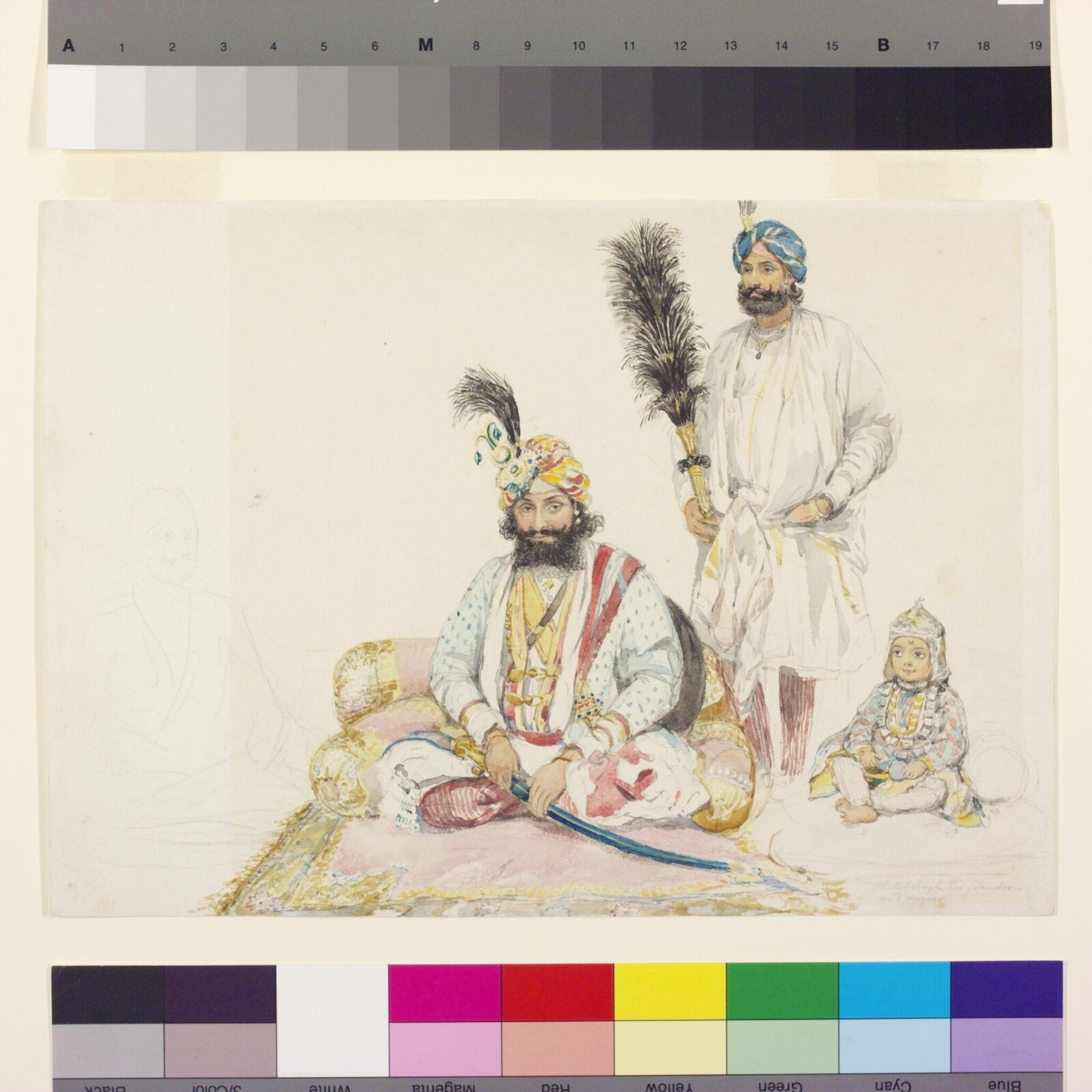 Painting, William Carpenter, ca. 1855