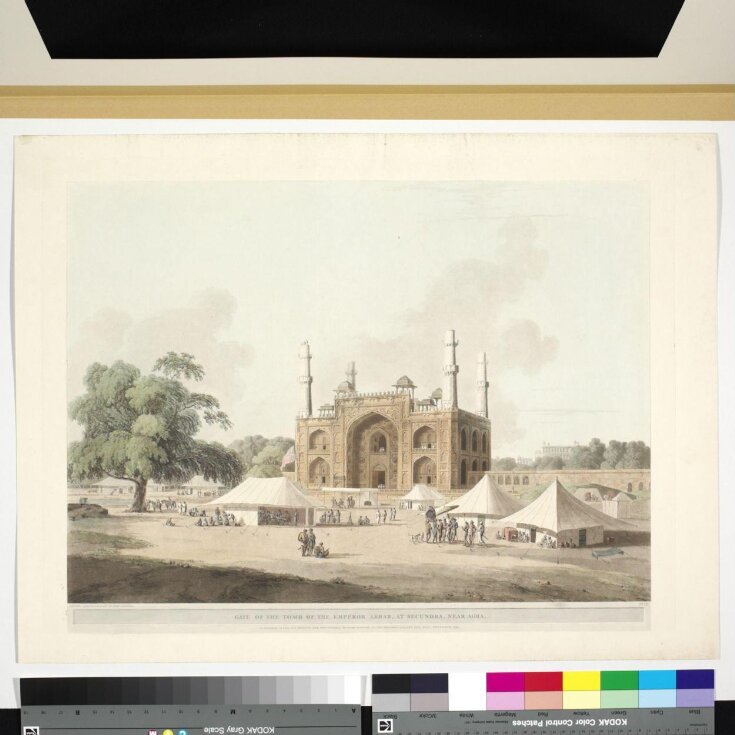 Gate of the Tomb of the Emperor Akbar at Sikandra, near Agra top image