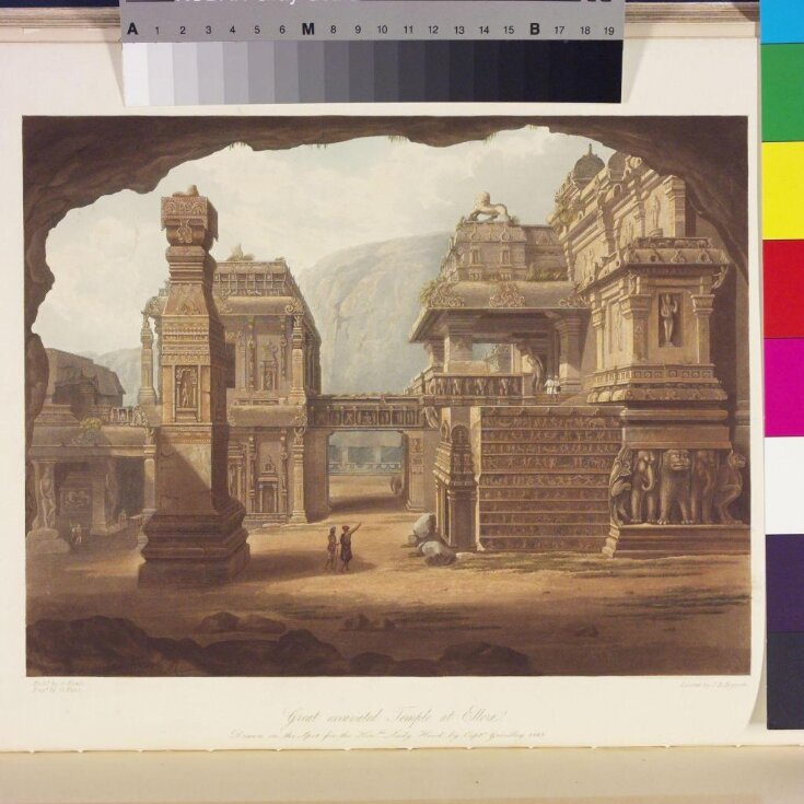 Excavated Temple at Ellora