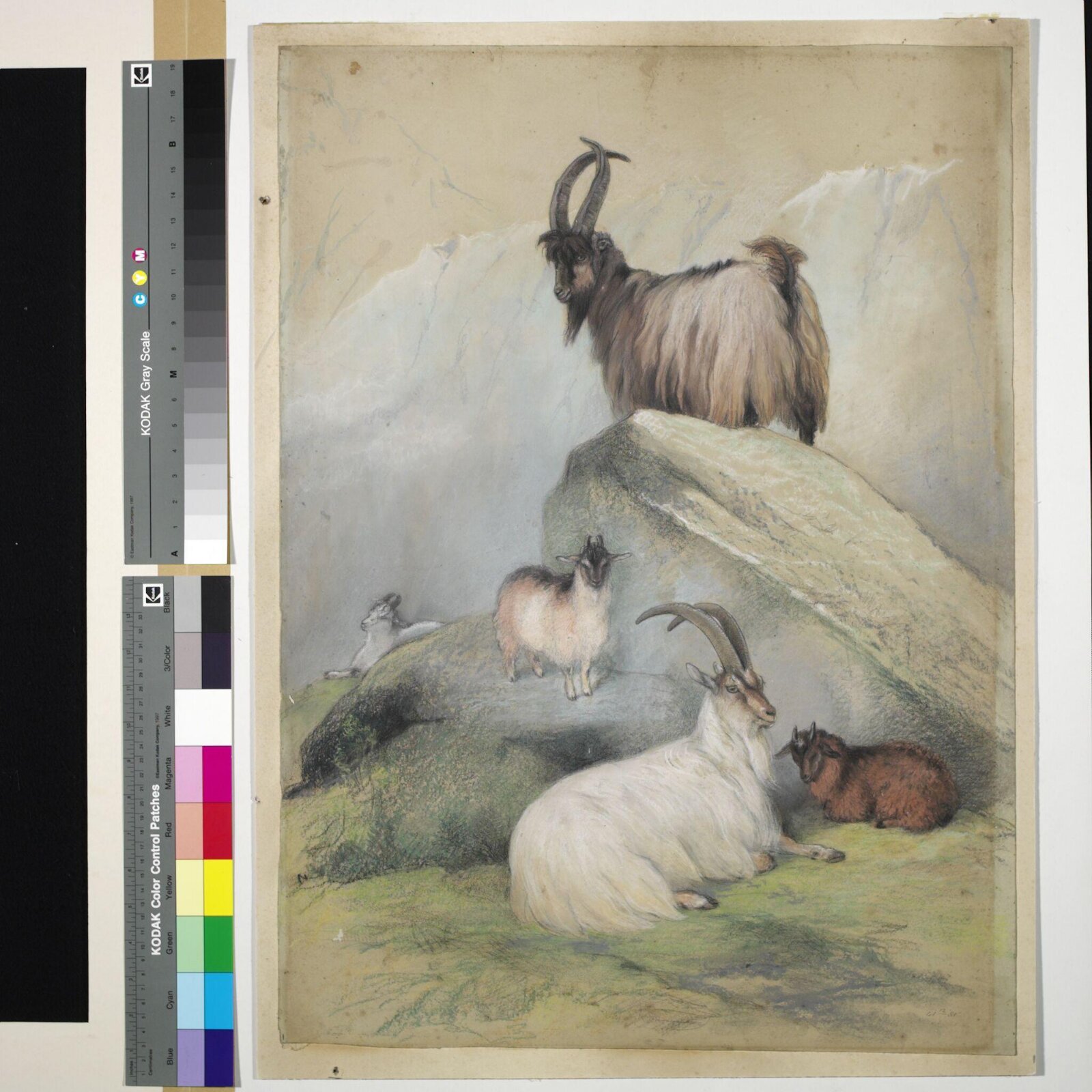 Painting, George Landseer, 1860